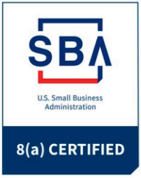 SBA 8(a) Certified badge